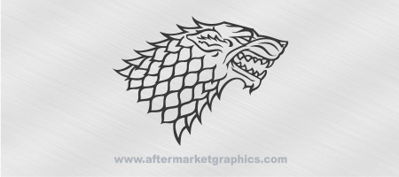 Game of Thrones House Stark Decal